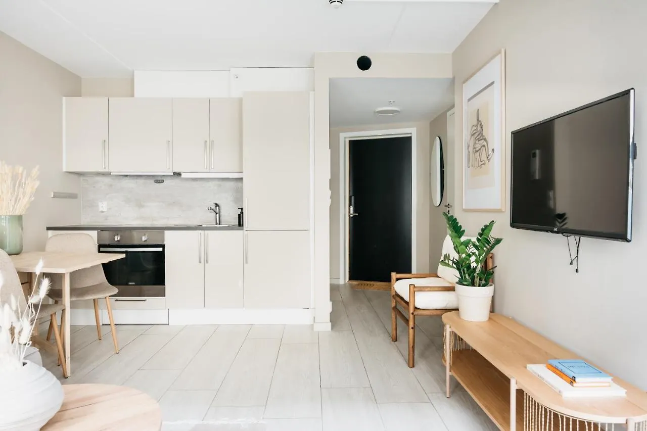 Stay Urban - Scandinavian Comfort With French Balcony ベルゲン アパート